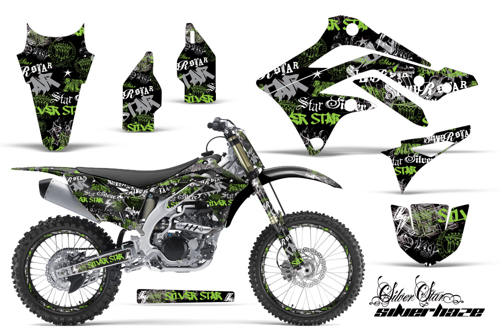 Kawasaki KX450F 2012 Graphics Kit SSH G K-NPs